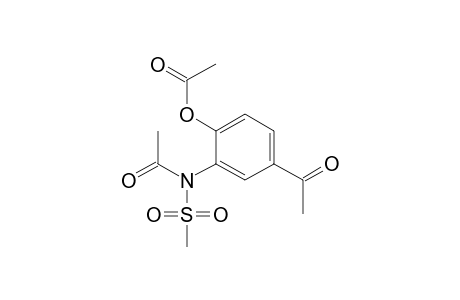 Acetamide, N-[5-acetyl-2-(acetyloxy)phenyl]-N-(methylsulfonyl)-