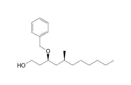 (5S,3S)-5-Methyl-3-(phenylmethoxy)undecan-1-ol