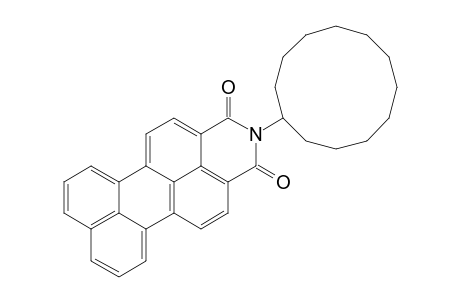 N-Cyclododecylperylene-3,4-dicarboximide