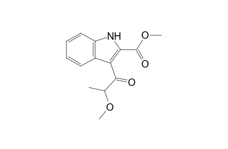 3-(2-methoxy-1-oxopropyl)-1H-indole-2-carboxylic acid methyl ester