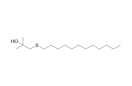 2-[(dodecylthio)methyl]-2-propanol
