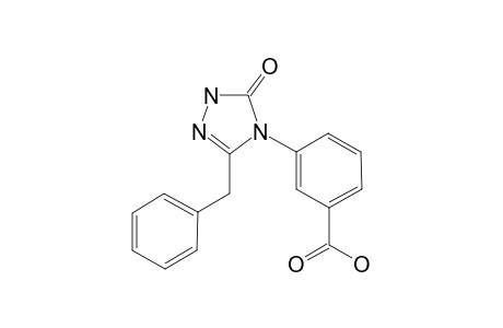 3-BENZYL-4-(3-CARBOXYPHENYL)-4,5-DIHYDRO-1H-1,2,4-TRIAZOL-5-ONE