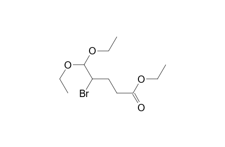 Ethyl 4-bromo-5,5-diethoxypentanoate
