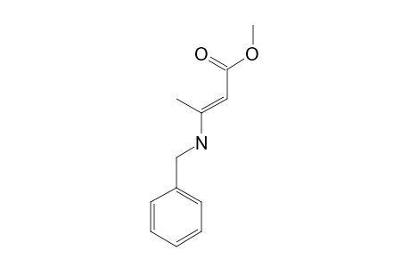 METHYL-3-(PHENYLMETHYL)-AMINO-2-BUTENOATE