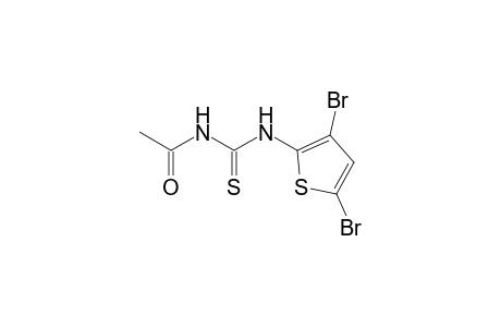 1-acetyl-3-(3,5-dibromo-2-thienyl)-2-thiourea