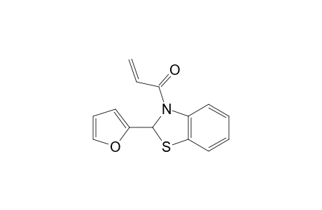 3-Acryloyl-2-(2-furyl)-2,3-dihydro-1,3-benzothiazole