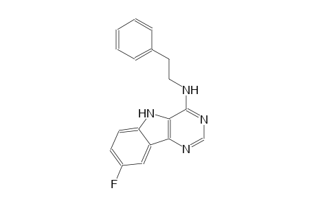 N-(8-fluoro-5H-pyrimido[5,4-b]indol-4-yl)-N-(2-phenylethyl)amine
