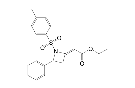 [4-Phenyl-1-(toluene-4-sulfonyl)azetidin-2-ylidene]acetic acid ethyl ester