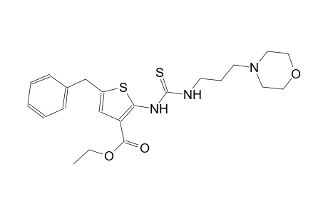 ethyl 5-benzyl-2-[({[3-(4-morpholinyl)propyl]amino}carbothioyl)amino]-3-thiophenecarboxylate
