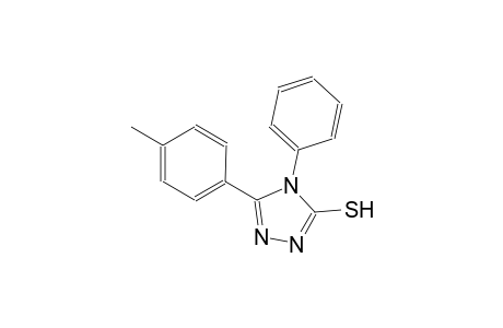 4H-1,2,4-triazole-3-thiol, 5-(4-methylphenyl)-4-phenyl-