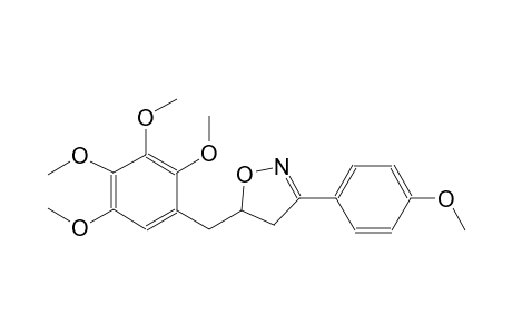 3-(4-Methoxyphenyl)-5-(2,3,4,5-tetramethoxybenzyl)-4,5-dihydroisoxazole