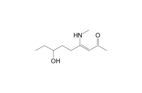 (Z)-4-(methylamino)-7-oxidanyl-non-3-en-2-one
