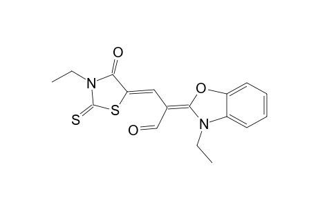 Propanal, 2-(3-ethyl-2(3H)-benzoxazolylidene)-3-(3-ethyl-4-oxo-2-thioxo-5-thiazolidinylidene)-