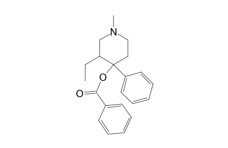 Benzoic acid 3-ethyl-1-methyl-4-phenyl-piperidin-4-yl ester