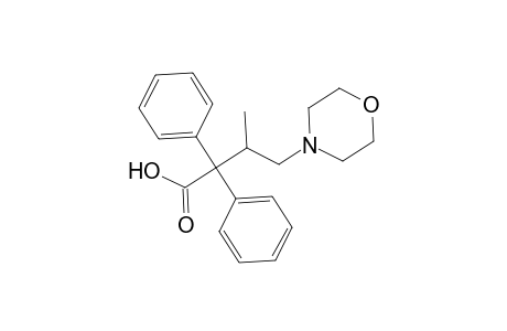 4-Morpholinebutyric acid, .beta.-methyl-.alpha.,.alpha.-diphenyl-