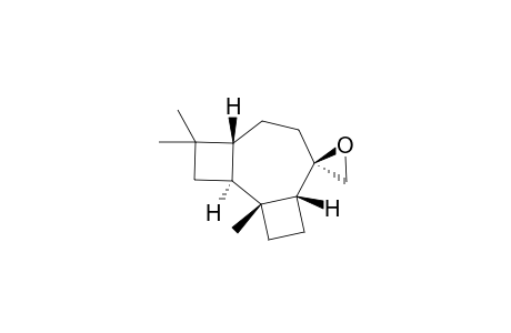 (1S,2R,5R,6S,9R)-2,10,10-Trimethyltricyclo[7.2.0.0(2,5)]]undecane-6-spiro-1'-oxacyclopropane