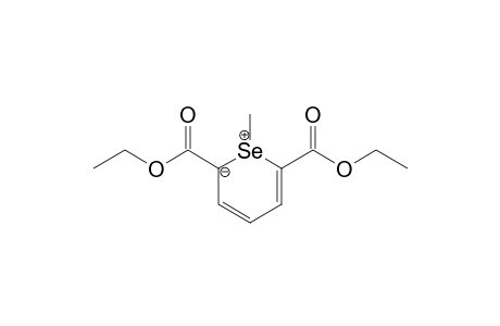 Diethyl 1-methyl-1-.lammda.4-selenabenzene-2,6-dicarboxylate