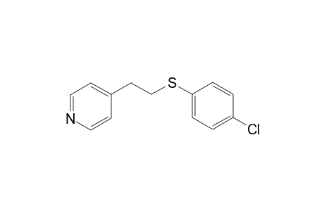 4-{2-[(4-Chlorophenyl)thio]ethyl}pyridine