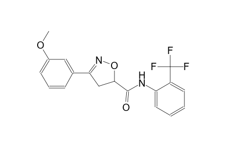 5-isoxazolecarboxamide, 4,5-dihydro-3-(3-methoxyphenyl)-N-[2-(trifluoromethyl)phenyl]-