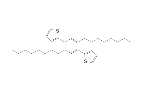 2,5-Di-octyl-1,4-di(2'-thienyl)benzene