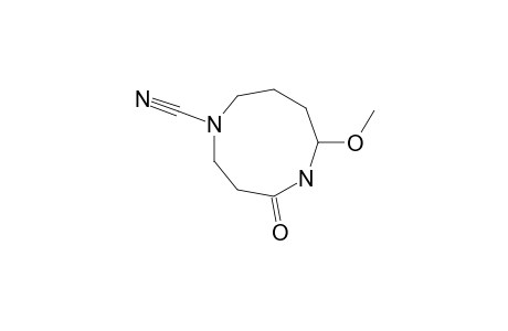 6-METHOXY-4-OXOOCAHYDRO-1H-1,5-DIAZONIN-1-CARBONITRILE