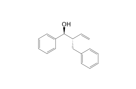 anti-1-Phenyl-2-(phenylmethyl)-3-buten-1-ol