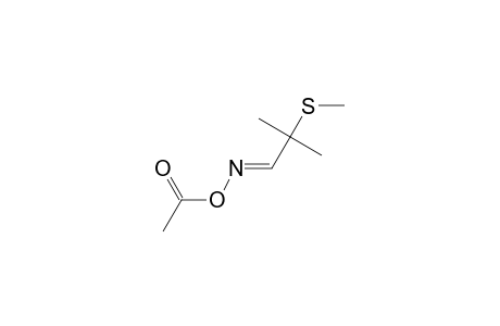 Propanal, 2-methyl-2-(methylthio)-, O-acetyloxime