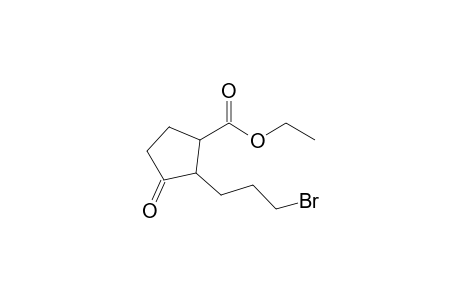 2-(3-Bromopropyl)-3-ethoxycarbonylcyclopentanone