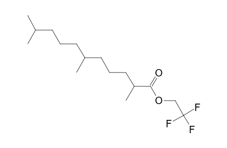 2,6,10-Trimethylundecanoic acid, 2,2,2- trifluoroethyl ester