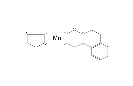 Manganese, (eta.-5-cyclopentadienyl)(1,2,3,44a,10a-eta.-6-9,10-dihydrophenanthrene)
