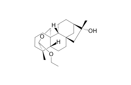 16.alpha.-Hydroxy-19,20-epoxy-19R*-ethoxykaurane