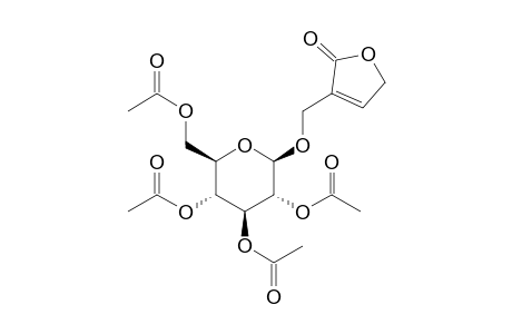 [(2R,3R,4S,5R,6R)-3,4,5-triacetoxy-6-[(5-oxo-2H-furan-4-yl)methoxy]tetrahydropyran-2-yl]methyl acetate