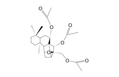 ENT-7beta,15beta,17-TRIACETOXY-11alpha,16alpha-EPOXY-KAURANE