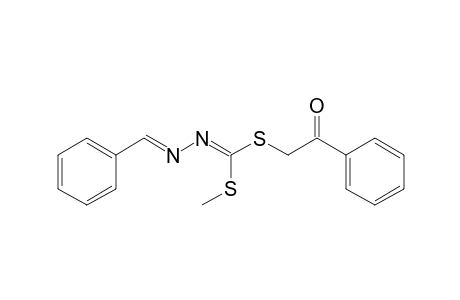 N-Benzylidene-N'-[(benzoylmethylthio)(methylthio)methylene]hydrazine