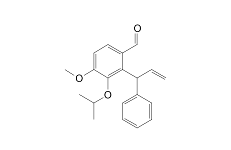 3-Isopropoxy-4-methoxy-2-[(E)-1-phenyprop-2-enyl]benzaldehyde