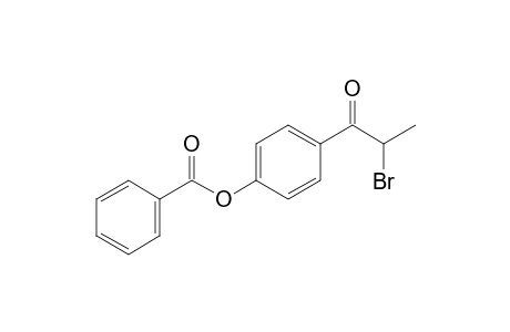 1-Propanone, 1-[4-(benzoyloxy)phenyl]-2-bromo