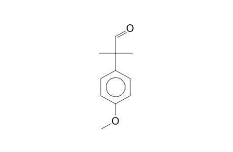 2-(4-Methoxyphenyl)-2-methyl-propanal