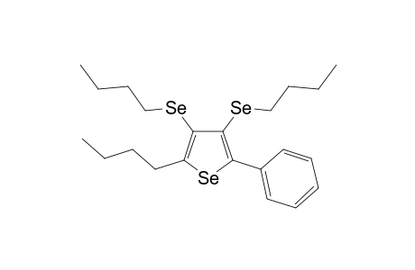 2-Butyl-3,4-bis(butylselanyl)-5-phenylselenophene