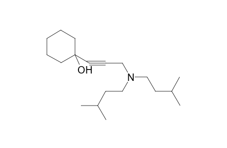 1-[3-(Diisopentylamino)-1-propynyl]cyclohexanol