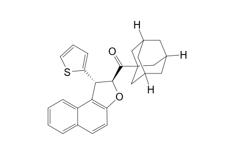 trans-1-Adamantyl-1-(2-thienyl)-1,2-dihydronaphtho[2,1-b]-furan-2-ylmethanone