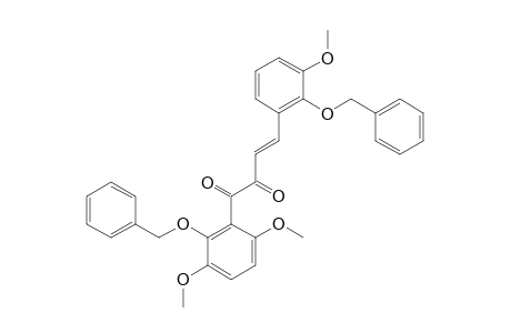 (E)-1-(2-BENZYLOXY-3,6-DIMETHOXYPHENYL)-4-(2-BENZYLOXY-3-METHOXYPHENYL)-BUT-3-ENE-1,2-DIONE
