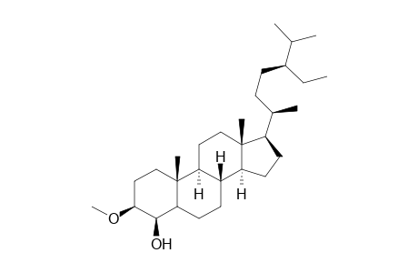 Stigmastan-4-ol, 3-methoxy-, (3.beta.,4.beta.,24S)-