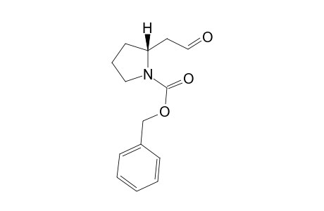 (R)-(N-Benzyloxycarbonyl)-2-(2-oxoethyl)pyrrolidine