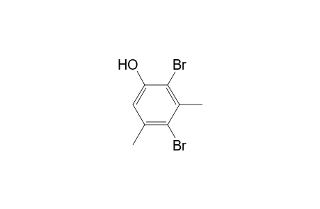 2,4-bis(bromanyl)-3,5-dimethyl-phenol