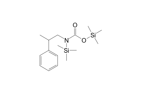 (2-Phenylpropyl)carbamic acid 2TMS