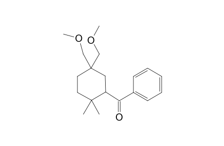 (5,5-Bis(methoxymethyl)-2,2-dimethylcyclohexyl)(phenyl)methanone
