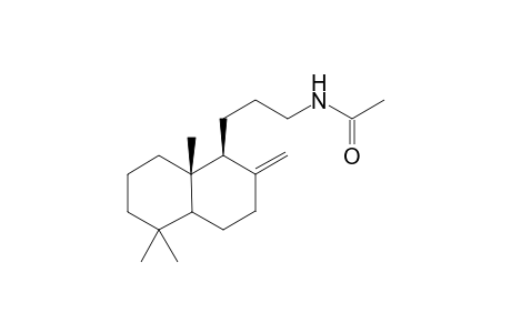 N-acetyl-14,15,16-trinorlabd-8(17)-en-13-amine