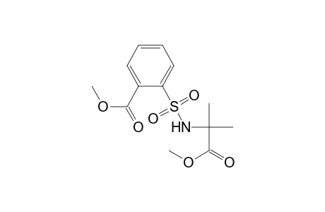 Benzoic acid, 2-[[(2-methoxy-1,1-dimethyl-2-oxoethyl)amino]sulfonyl]-, methyl ester