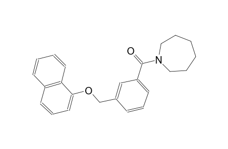 1-{3-[(1-naphthyloxy)methyl]benzoyl}hexahydro-1H-azepine