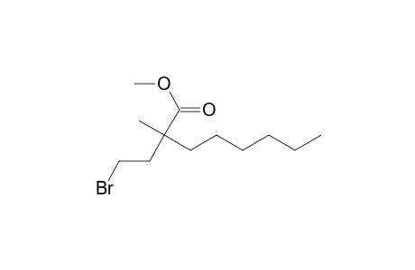 Octanoic acid, 2-(2-bromoethyl)-2-methyl-, methyl ester